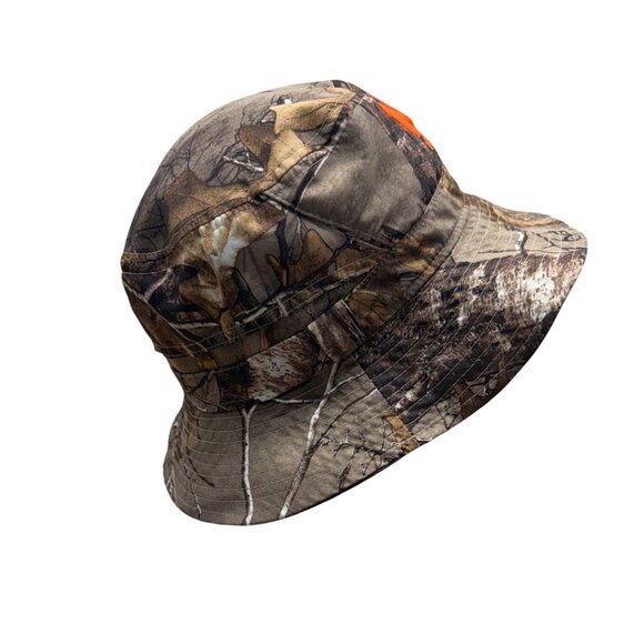 Mission Woodland Camo Bucket Hat With Adjustable Strap - Picture 2 of 7